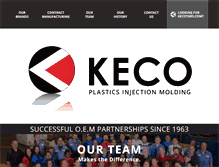Tablet Screenshot of keco.com